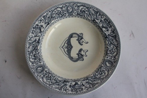 Assiette creuse porcelaine