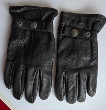 gants REDSKINS cuir noir L/3 tbeg