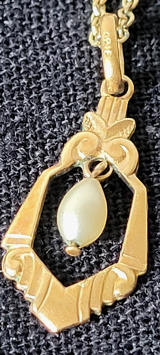 Collier pendentif lavallière - collier,