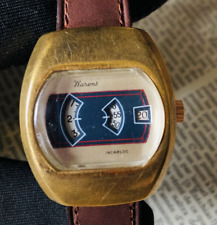 MONTRE WARENS, RARE - PLAQUÉ OR - VINTAGE 1960/70s - 35/40 mm - Remontage manuel