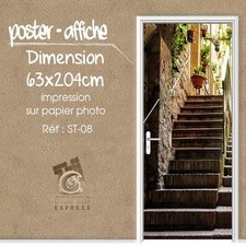 AFFICHE POSTER PORTE DECO