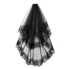 Robe voile noir - À,