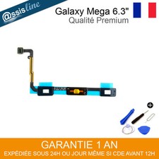 NAPPE FLEX CABLE BOUTON HOME ACCUEIL SAMSUNG GALAXY MEGA 6.3 GT I9200 I9205 I527