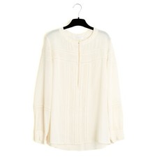 Chloé Top FR40 Milk Silk Precious Blouse UK12 US10 Chloe