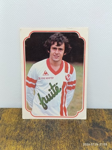 Carte michel platini football - michel,