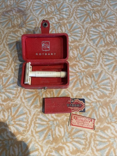 Ancien rasoir rotbart lames - rasoir,