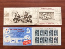 1952 Carnet Croix-Rouge obliteré fine premier jour   Yvert 2001 Versailles