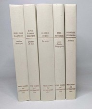 Lot prix nobel de littérature années 1950 aux éditions Rombaldi - (titres
