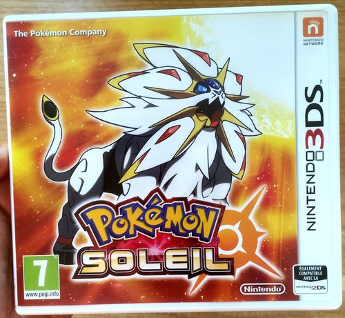 Pokémon soleil complet boîte - soleil,