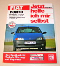 Manuel de Réparation Fiat Punto Berline, Gt, Cabriolet - Année Construction 1993