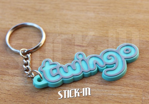 Porte clés pour twingo vert - porte,