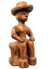 Art Africain - Ancien Colon Yorouba Yoruba - Chapeau Colonial - 33,5 Cms +++++++