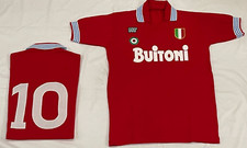 Maillot Rouge Maradona Naples