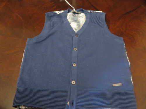 Pompomme boy vest 1026mb wh - pompomme, boy's