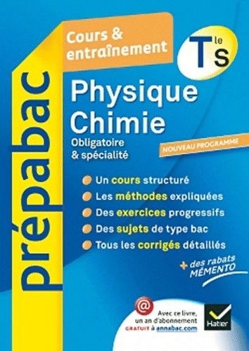 Physique chimie terminale - terminale, s
