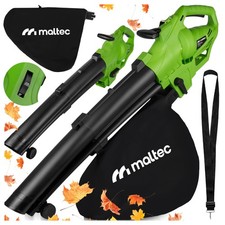 Souffleur de feuilles Aspirateur de feuilles MalTec Souffleur de feuilles éle...