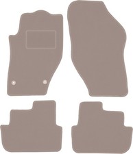 Tapis de sol en velours Beige