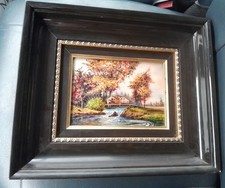Tableau peinture en émaux
