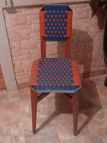 Chaise scoubidou dayez nièvre - scoubidou,