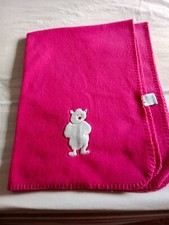 couverture polaire bébé 75 x 95 cm TRES BON ETAT