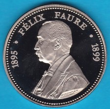 Felix Faure  1895 1899  Tresor Patrimoine  Module   41mm Poids 31 g  BU SUP