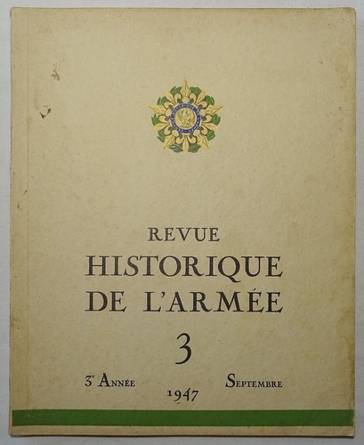 Revue historique armée - historique,