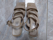 Escarpins été beige ECO avec boucles - pointure 37 - Made in Italy