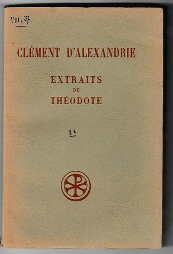 Sources chretiennes clement - sources, chretiennes-clement