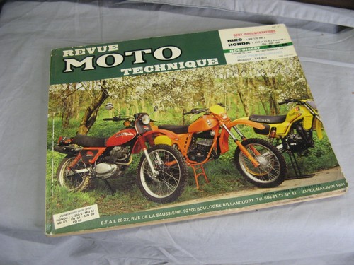 Revue technique moto de - revue,