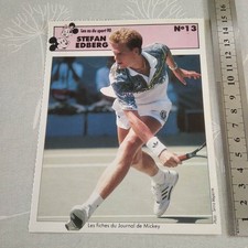 Vintage sports cards sportscard - TENNIS rookie - STEFAN EDBERG