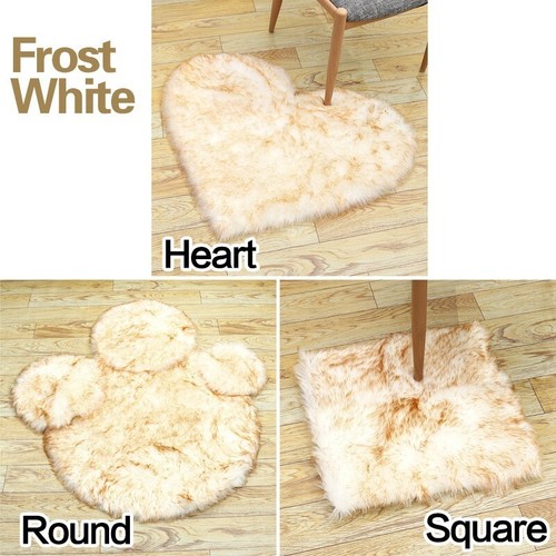 Faux fluffy sheepskin wool - fluffy,
