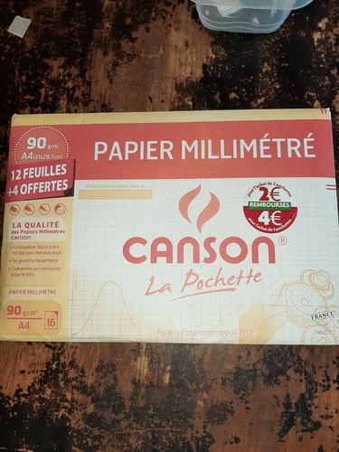 Papier millimetre canson - papier,