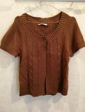 Gilet marron coton T38 Camaieu (1801012)