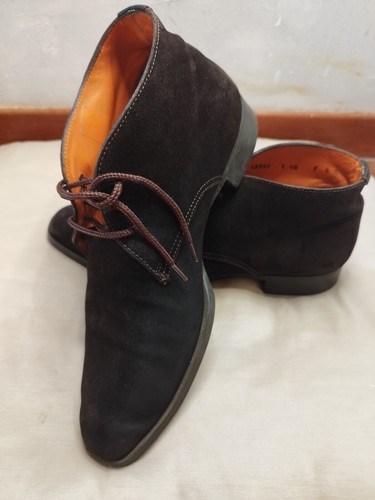 Boots marque santoni cuir - boots,