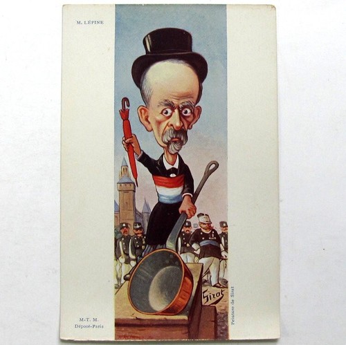 Cpa caricature louis lépine - cpa,