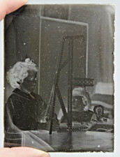 ANCIENNE PLAQUE PHOTO VERRE