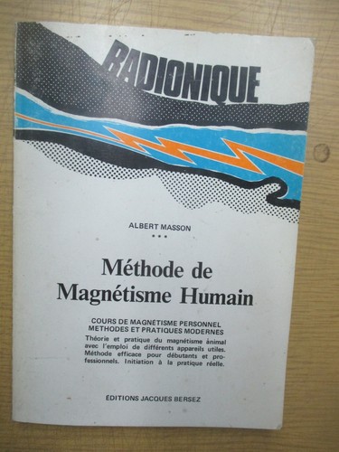 Albert masson radionique - masson, "radionique