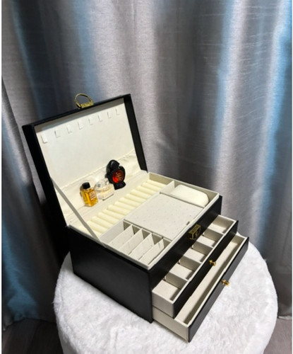 Boite pour bijoux noire - pour,