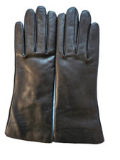 Gants longs en cuir nappa