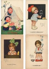 Mallet beatrice artist signed - mallet,
