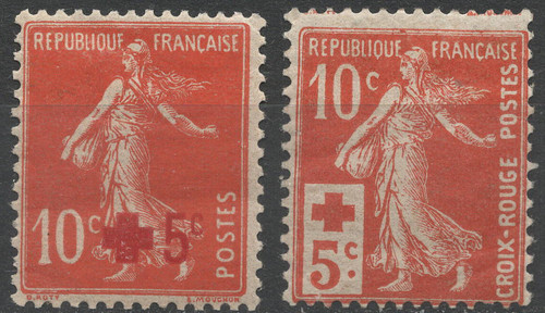 Timbres france année 1914 - timbres,