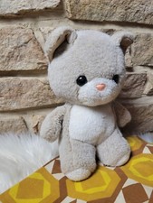 PETIT CHAT PELUCHE VINTAGE DOUDOU AJENA