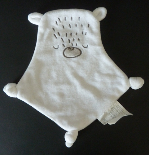 Doudou plat siplec ours - se.,