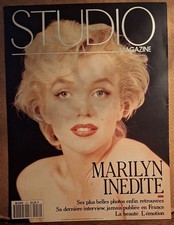 Affiche Cartonnée Publicitaire Pour Librairie : Studio Magazine - Marilyn Monroe