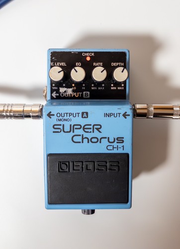 Pédale effets guitare boss - d'effets,