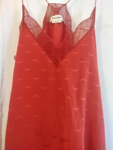 Zadi voltaire red dress m - voltaire,