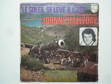 Johnny Hallyday 45Tours SP vinyle Le Soleil Se Leve A L'Est pochette canon