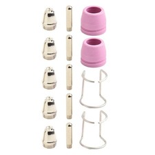 Kit électrode et buse 14 pièces pour découpeur plasma AG60 avec durabilité a