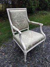 Fauteuil Louis XVI Estampillé