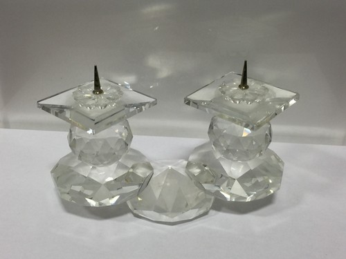 Bougeoir swarovski cm - 15,5,